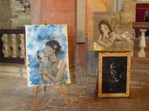 Opere esposte di Monica Porro in Vignale Monferrato